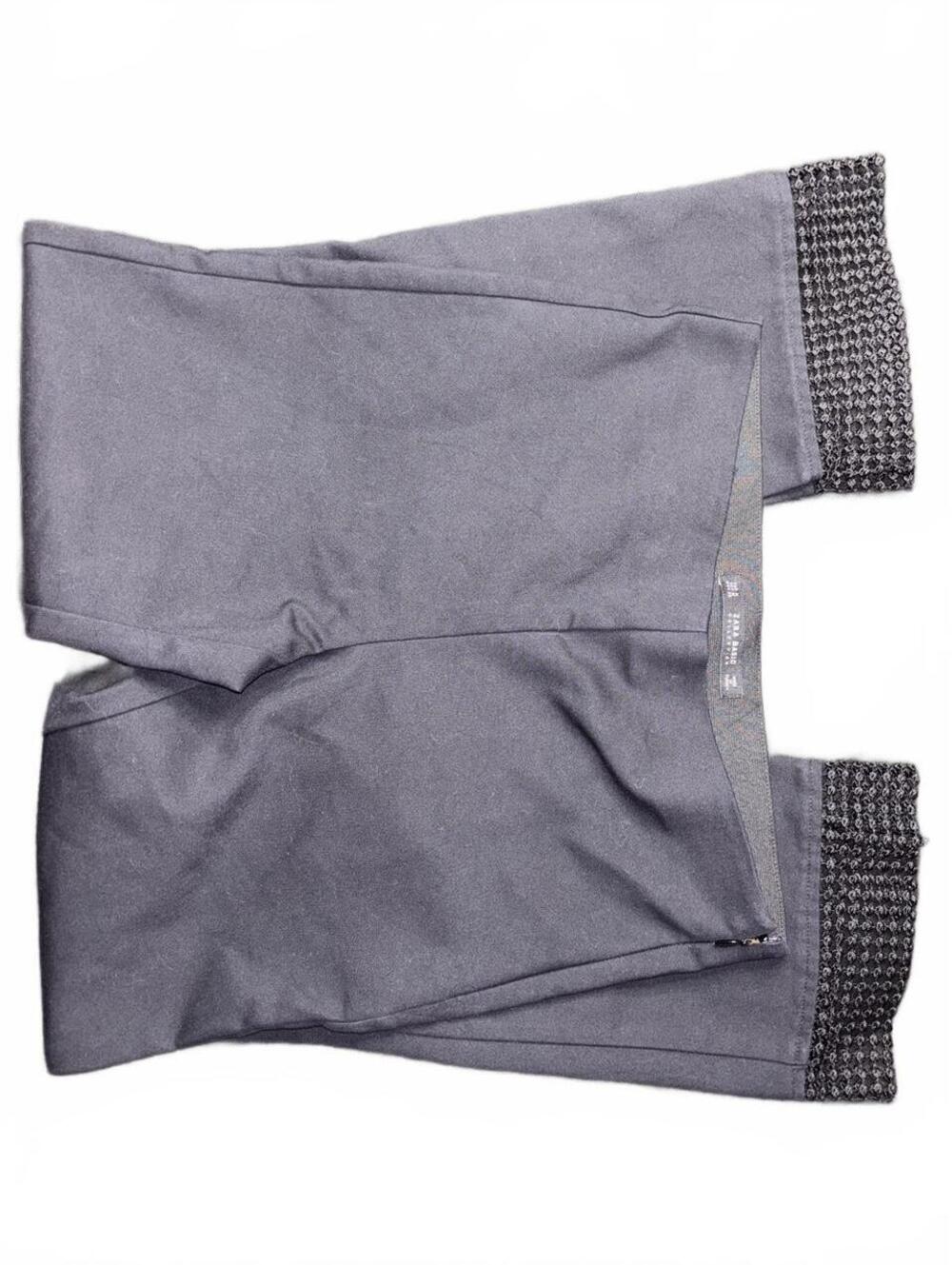 Zara Basic straight leg trousers